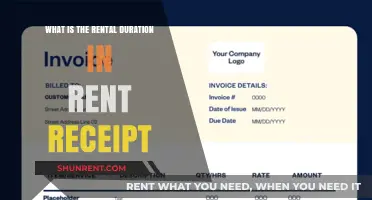 Understanding Rental Duration: Key Details on Your Rent Receipt Explained