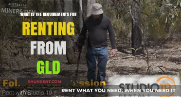 Renting from GLD: Essential Requirements and Guidelines to Know