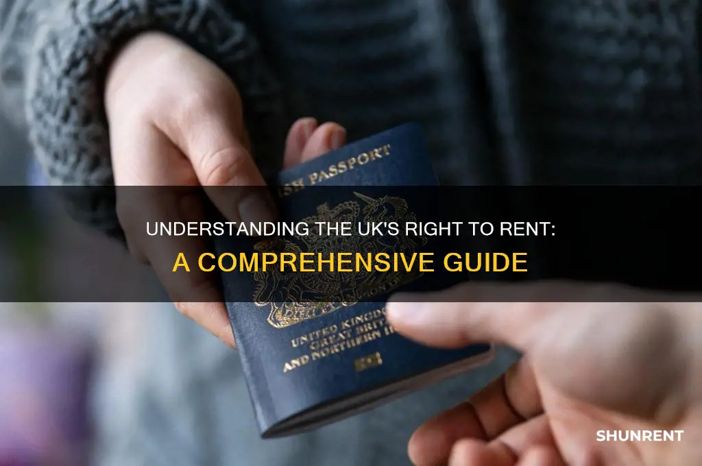 what is the right to rent in the uk