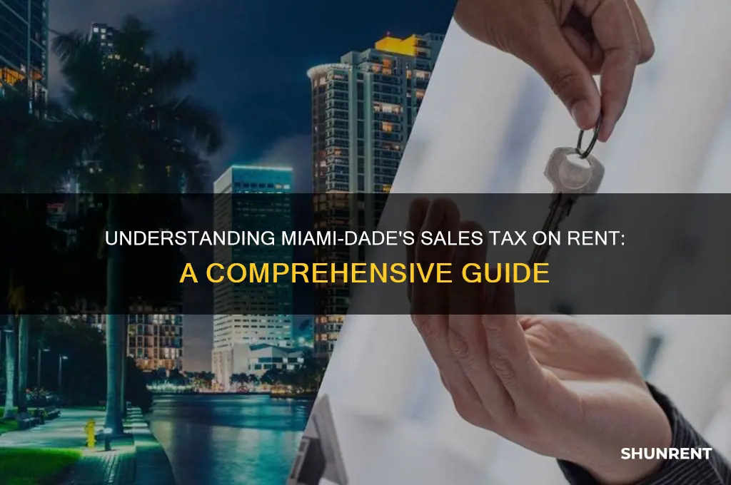 what is the sales tax for rent in miami dade