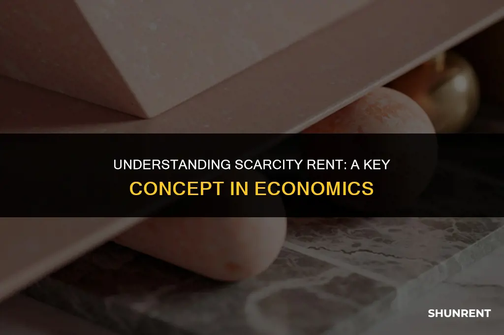 what is the scarcity rent in economics