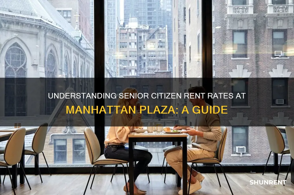 what is the senior citizen rent at manhattan plaza