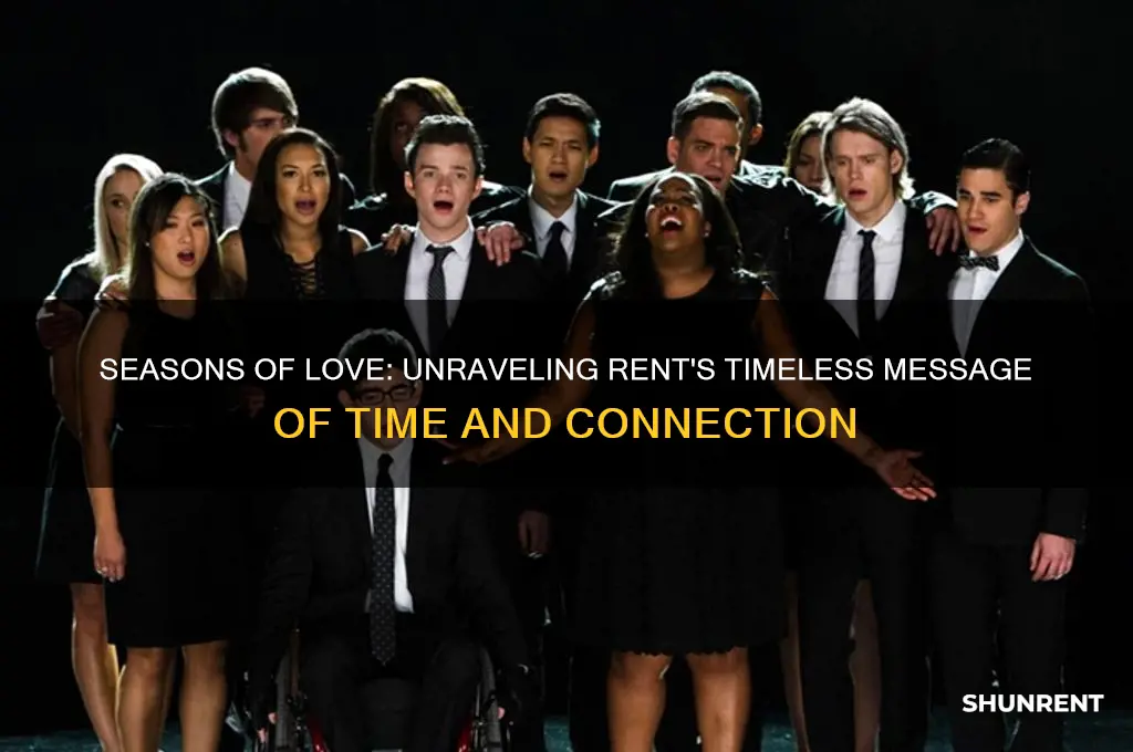 what is the song seasons of love from rent about