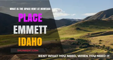 Space Rent at Heritage Place Emmett Idaho: Costs and Details