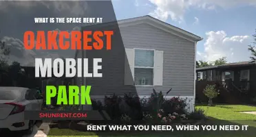 Space Rent at Oakcrest Mobile Park: Costs and Details Explained
