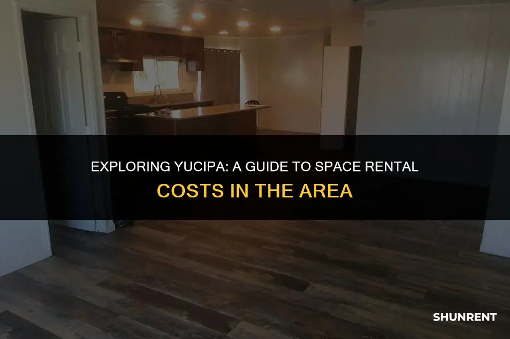what is the space rent in yucipa