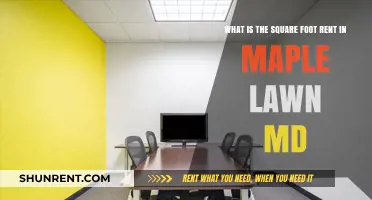 Maple Lawn MD Square Foot Rent: Costs and Insights