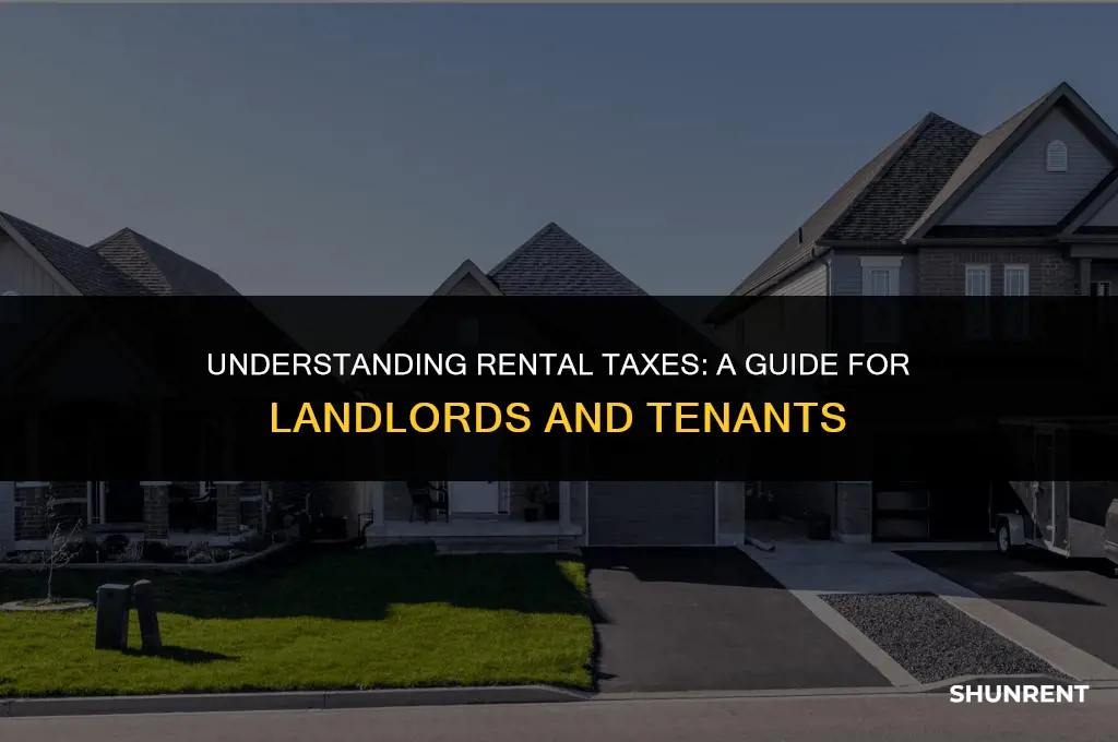 what is the tax for renting items