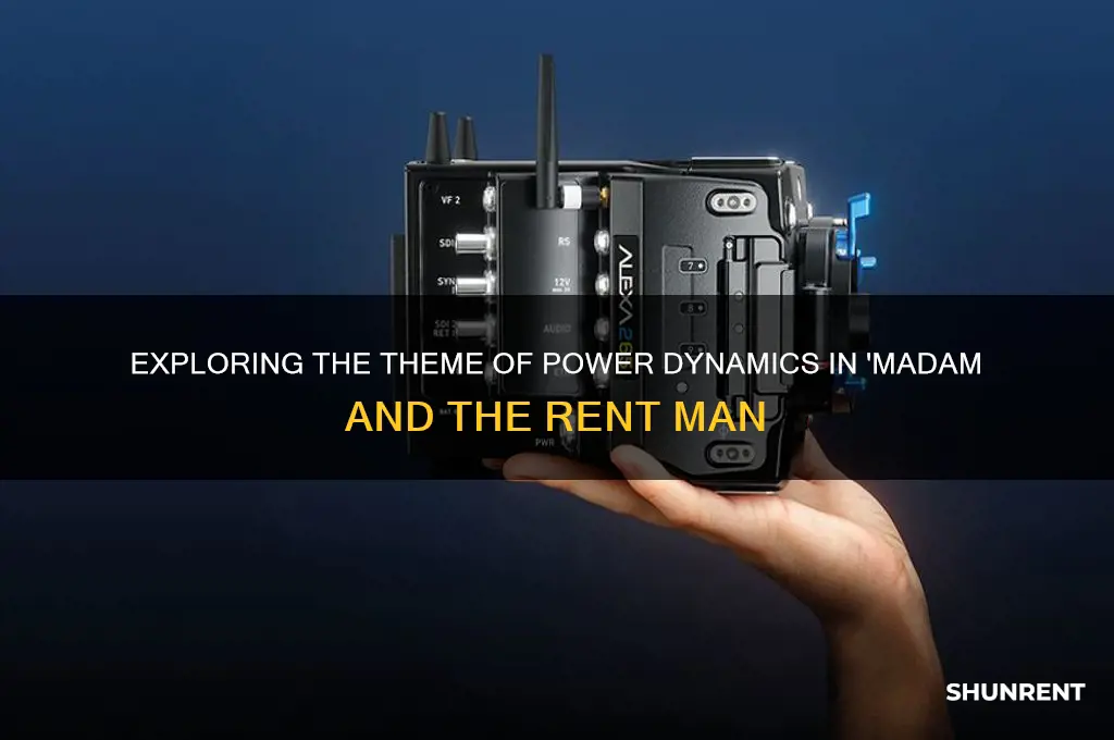 what is the theme of madam and the rent man