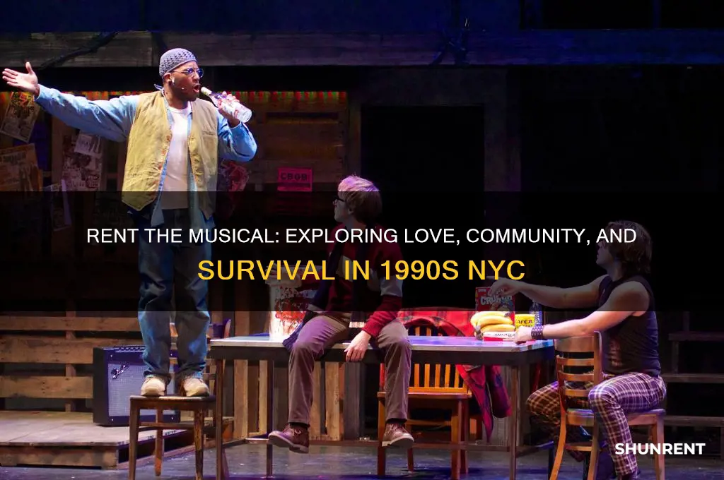 what is the theme of rent the musical
