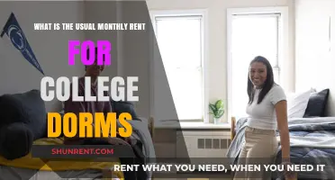 Average Monthly College Dorm Rent: What to Expect
