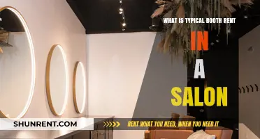 Understanding Typical Salon Booth Rent Costs for Stylists