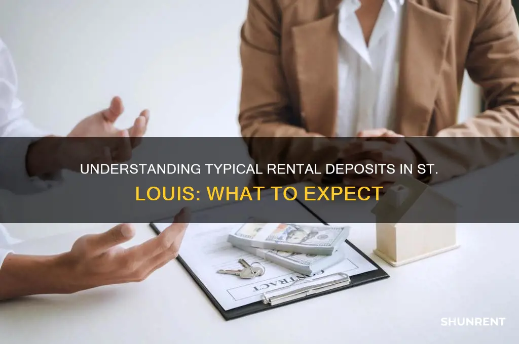 what is typical deposti for renting in st louis