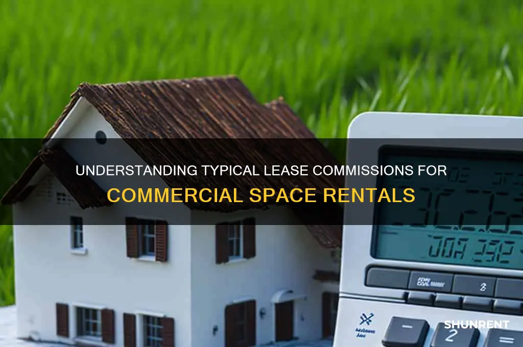 what is typical lease commission for renting commercial space