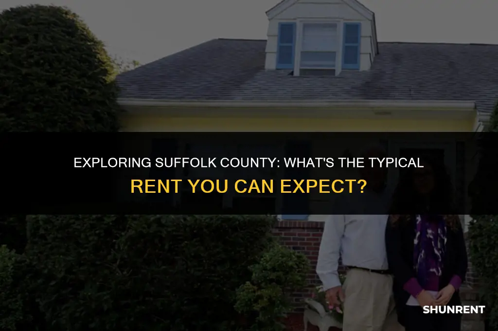 what is typical rent in suffolk county