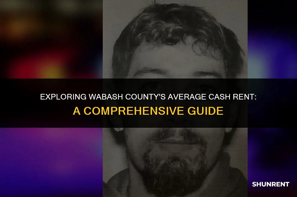 what is wabash county average cash rent