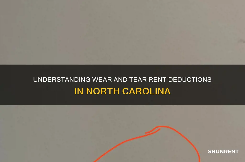 what is where and tear renta in nc