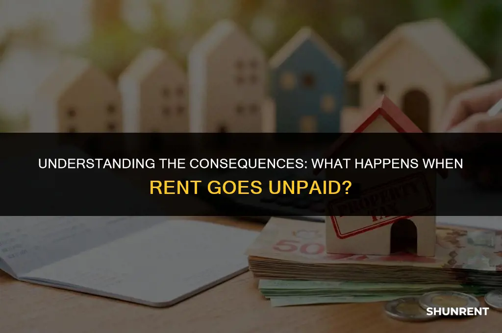 what isit called when rent isnt paid
