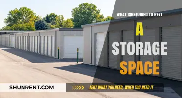 Essential Requirements for Renting a Storage Space