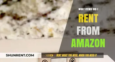 My Amazon Rental Roundup: A List of Items I've Borrowed