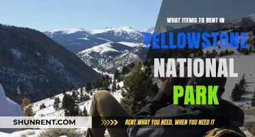 Essential Gear Rentals for Your Yellowstone National Park Adventure