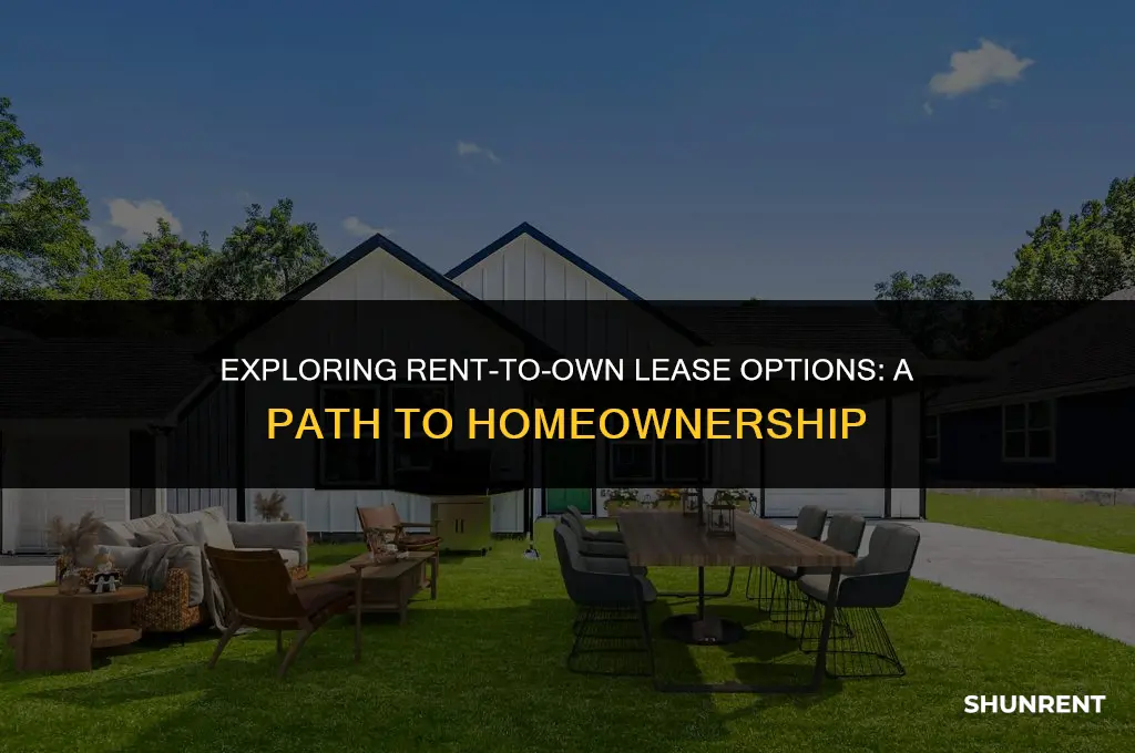 what ius rent to own lease option