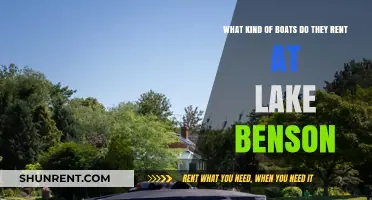 Explore Lake Benson: Discover the Variety of Rental Boats Available