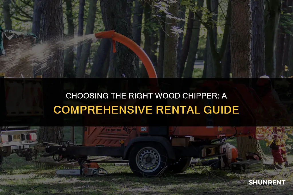 what kind of chipper should i rent
