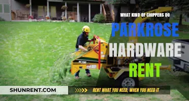 Parkrose Hardware Chipper Rentals: Types and Availability Explained