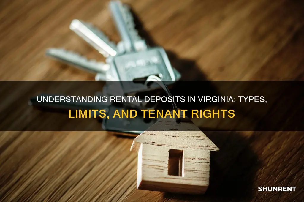 what kind of deposit for rent in virginia