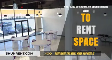 Who's Renting Event Spaces? Diverse Groups and Organizations Explained