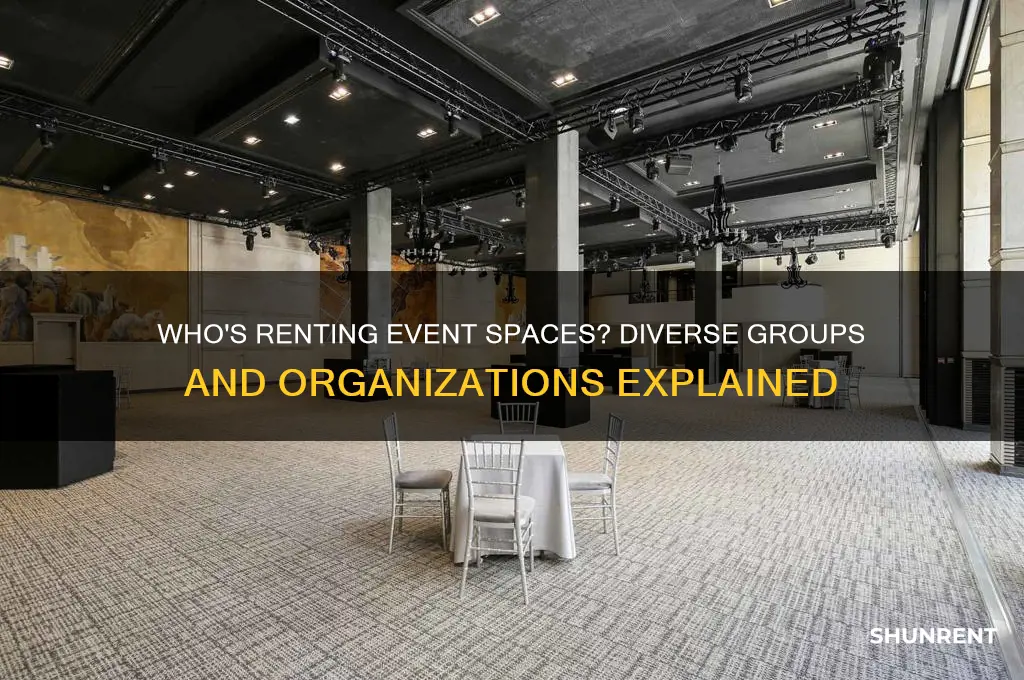 what kind of groups or organizations want to rent space