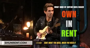 Roger's Guitar in Rent: Unveiling the Iconic Instrument's Identity