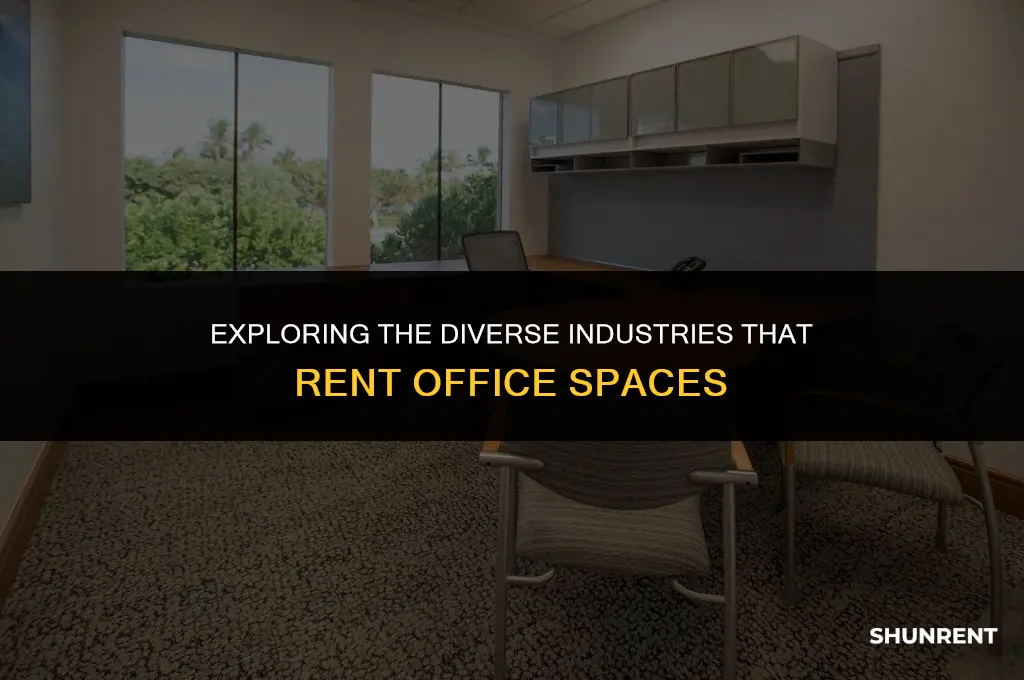 what kind of industry is renting offices