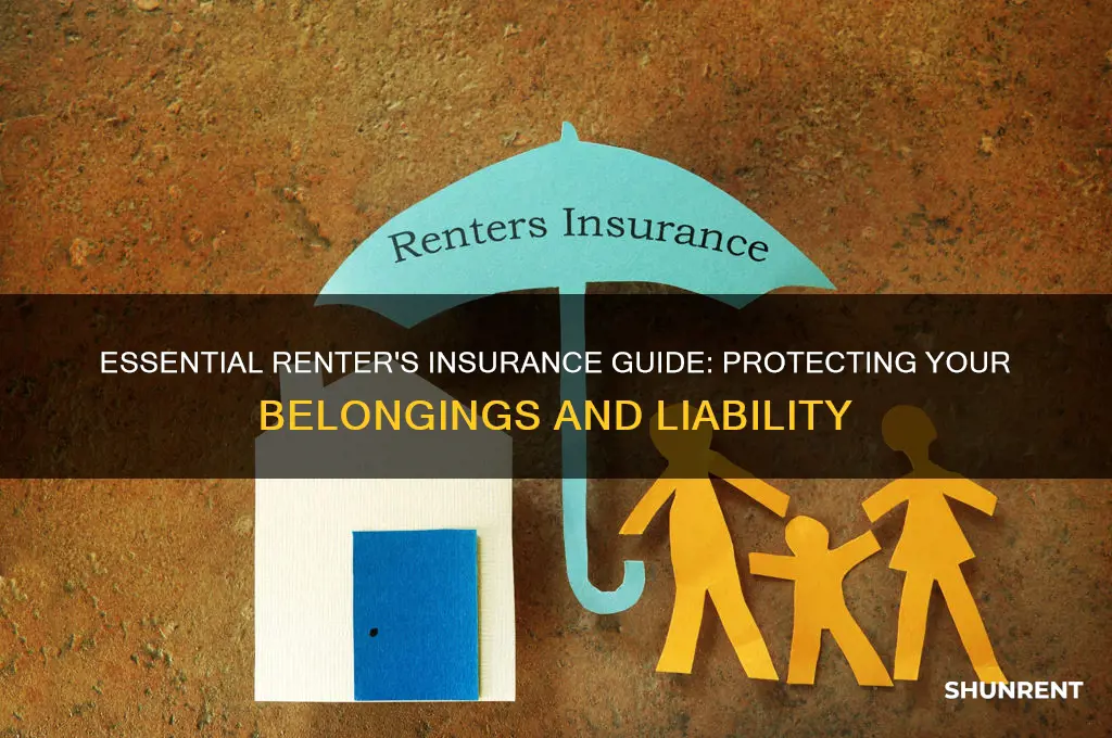what kind of insurance do i need as a renter