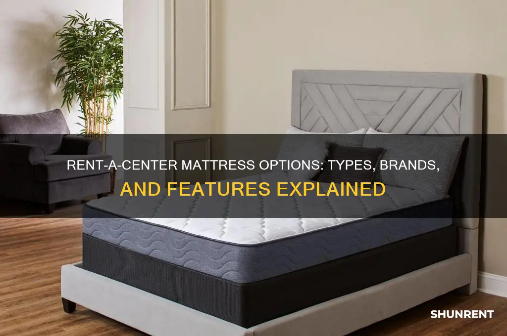what kind of mattresses does rent a center have