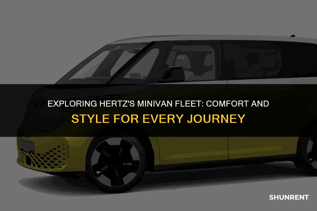 what kind of minivans does hertz rent