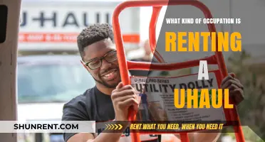 Renting a U-Haul: Exploring the Unique Occupation of Moving Assistance