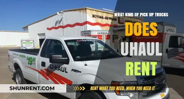 U-Haul's Pickup Truck Rental Options: What Models Are Available?