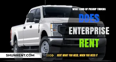 Enterprise's Pickup Truck Rental Options: What Models Can You Rent?