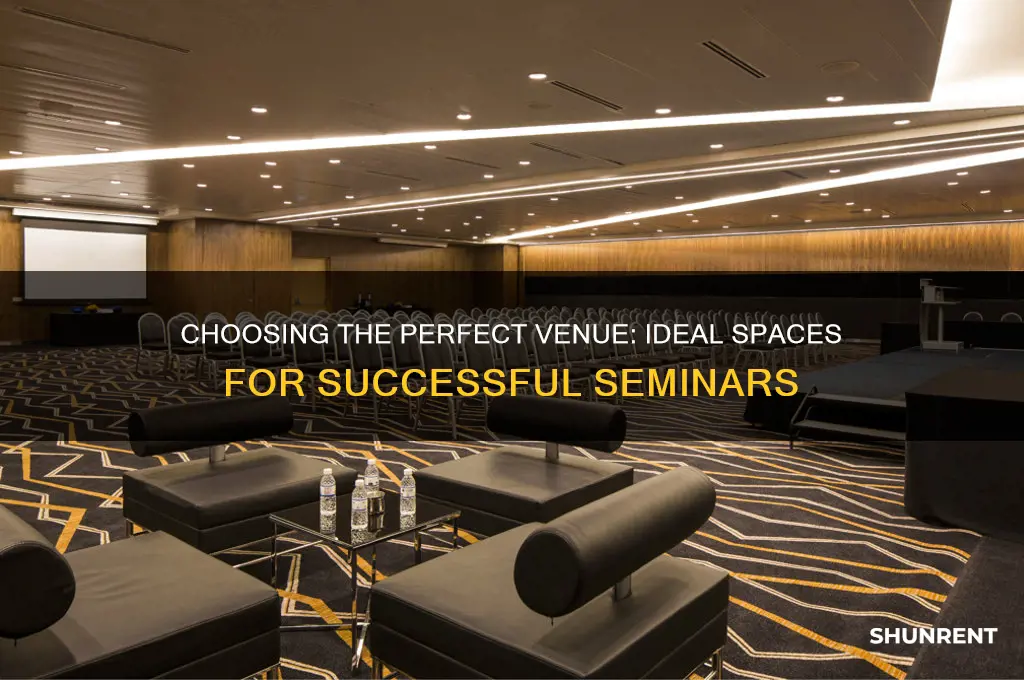 what kind of space to rent for seminars