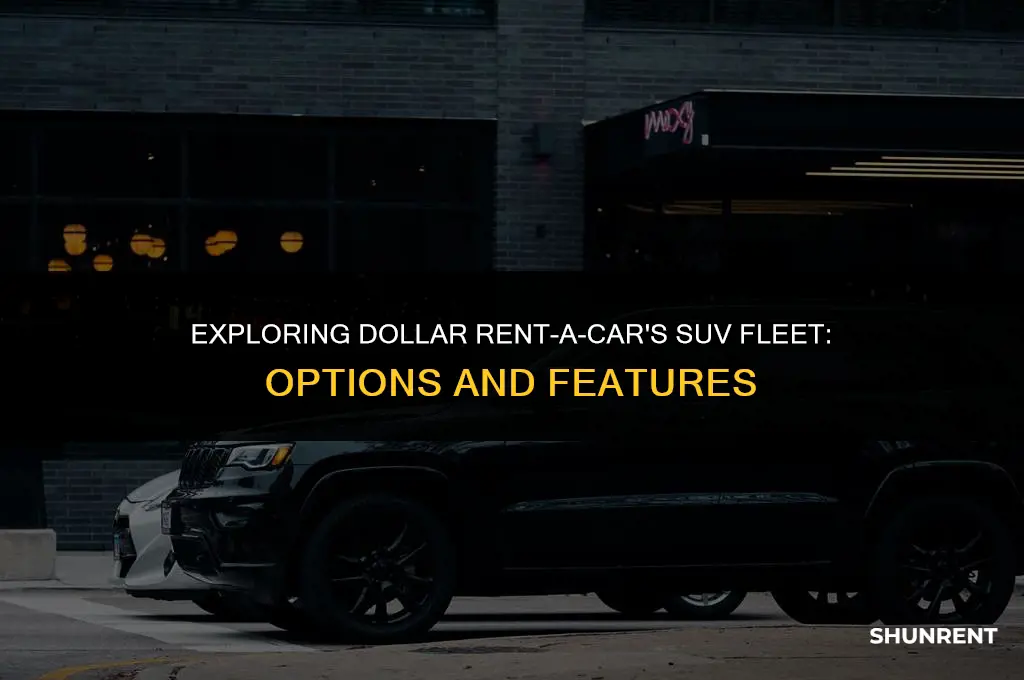 what kind of suv does dollar rent