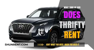 Exploring Thrifty's Fleet: A Guide to Their SUV Rentals