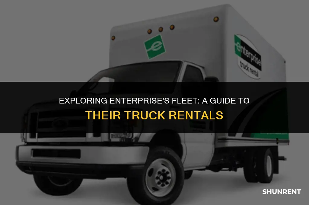 what kind of trucks does enterprise rent