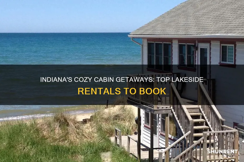 what lakes in indiana have cabins to rent