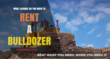 Essential Licenses Required to Rent and Operate a Bulldozer Legally
