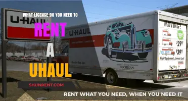 Essential U-Haul Rental Licenses: What You Need to Know Before Renting