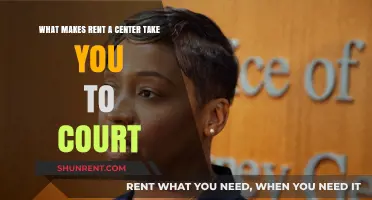 Why Rent-A-Center Might Sue You: Understanding Legal Consequences