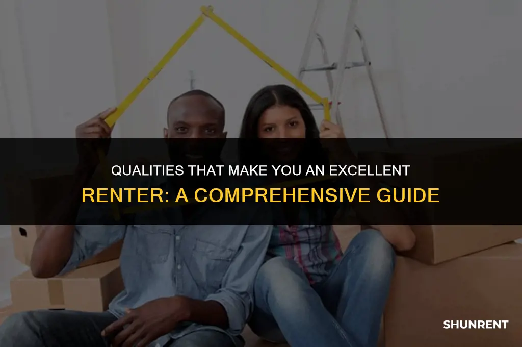 what makes you a good renter answer