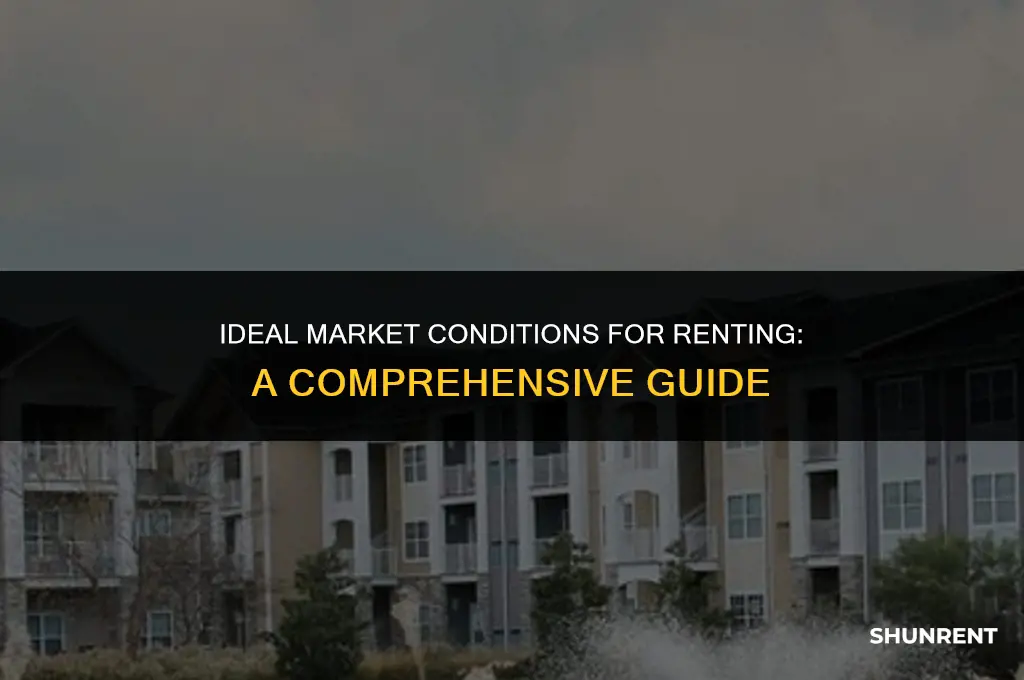 what market conditions are good for renting